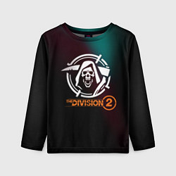 Лонгслив детский The Division 2 Logo, цвет: 3D-принт