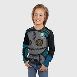 Лонгслив детский Форма Voodoo Gamer, цвет: 3D-принт — фото 2