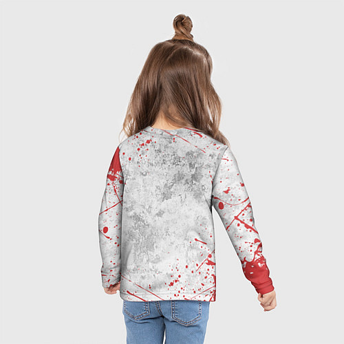 Детский лонгслив SEKIRO SHADOW DIE TWICE / 3D-принт – фото 6