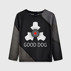 Лонгслив детский HL good dog, цвет: 3D-принт
