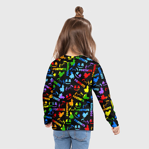 Детский лонгслив FORTNITE&MARSMELLO NEW SEASON / 3D-принт – фото 6