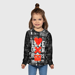 Лонгслив детский LOVE DEATH ROBOTS LDR, цвет: 3D-принт — фото 2