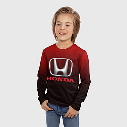Лонгслив детский HONDA, цвет: 3D-принт — фото 2