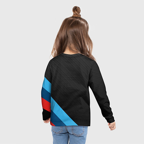 Детский лонгслив BMW M PERFORMANCE / 3D-принт – фото 6