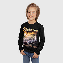 Лонгслив детский SABATON, цвет: 3D-принт — фото 2