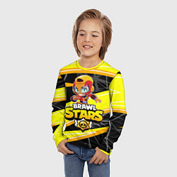 Лонгслив детский BRAWL STARS MAX, цвет: 3D-принт — фото 2