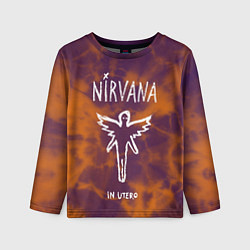 Детский лонгслив NIRVANA