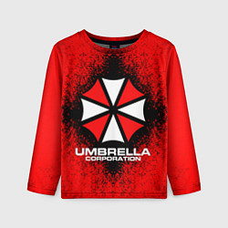 Лонгслив детский Umbrella Corporation, цвет: 3D-принт