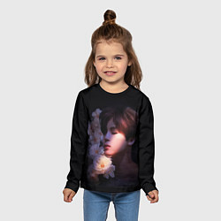 Лонгслив детский BTS, цвет: 3D-принт — фото 2