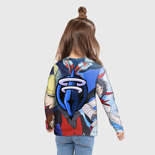 Детский лонгслив БАШНЯ БОГА / 3D-принт – фото 6