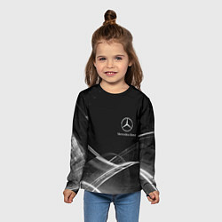 Лонгслив детский MERCEDES, цвет: 3D-принт — фото 2