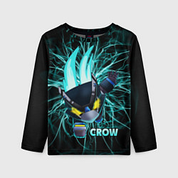 Детский лонгслив Brawl Stars CROW