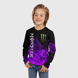 Лонгслив детский MONSTER ENERGY, цвет: 3D-принт — фото 2