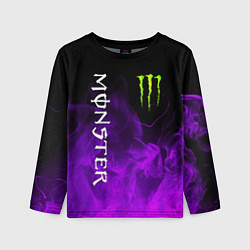 Лонгслив детский MONSTER ENERGY, цвет: 3D-принт