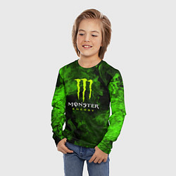 Лонгслив детский MONSTER ENERGY, цвет: 3D-принт — фото 2