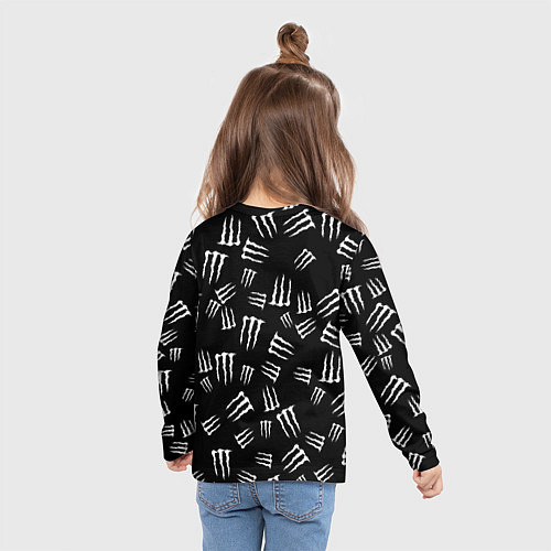 Детский лонгслив MONSTER ENERGY Z / 3D-принт – фото 6