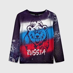 Детский лонгслив Russia Bear