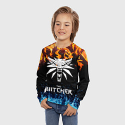 Лонгслив детский The Witcher, цвет: 3D-принт — фото 2