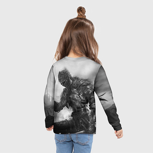 Детский лонгслив DARK SOULS / 3D-принт – фото 6