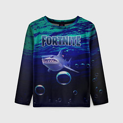 Лонгслив детский Loot Shark Fortnite, цвет: 3D-принт