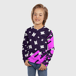 Лонгслив детский BTS БТС, цвет: 3D-принт — фото 2