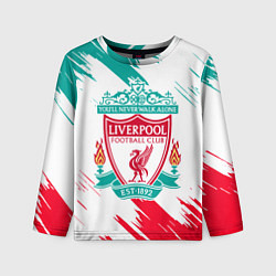Лонгслив детский LIVERPOOL, цвет: 3D-принт