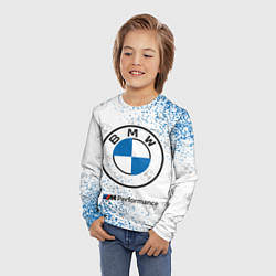 Лонгслив детский BMW БМВ, цвет: 3D-принт — фото 2