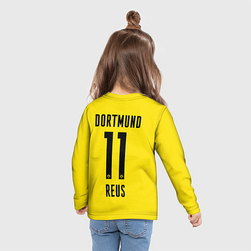 Детский лонгслив Reus Borussia Dortmund 20-21 / 3D-принт – фото 6