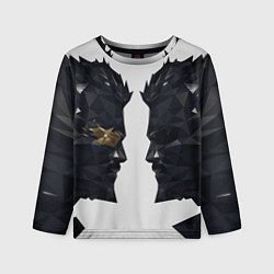 Лонгслив детский Отражение Адама Дженсена Deus Ex, цвет: 3D-принт