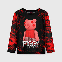 Детский лонгслив Roblox Piggy