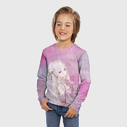 Лонгслив детский Эмилия, цвет: 3D-принт — фото 2