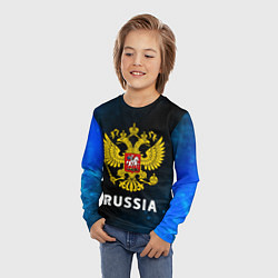 Лонгслив детский RUSSIA РОССИЯ, цвет: 3D-принт — фото 2