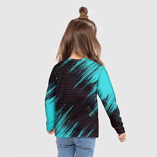 Детский лонгслив ФОЛЛ ГАЙС / 3D-принт – фото 6