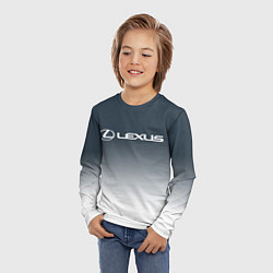 Лонгслив детский LEXUS ЛЕКСУС, цвет: 3D-принт — фото 2