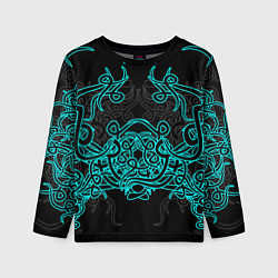 Лонгслив детский Узоры магия, цвет: 3D-принт
