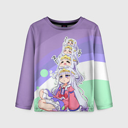 Лонгслив детский Сон в замке демона, цвет: 3D-принт