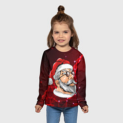 Лонгслив детский Кульный дед, цвет: 3D-принт — фото 2