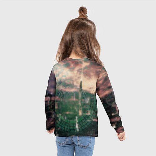 Детский лонгслив Аска Евангелион / 3D-принт – фото 6