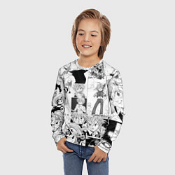 Лонгслив детский Мелиодас, цвет: 3D-принт — фото 2