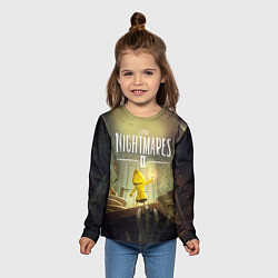 Лонгслив детский Little Nightmares 2, цвет: 3D-принт — фото 2