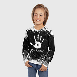 Лонгслив детский WE KNOW TES, цвет: 3D-принт — фото 2