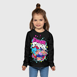 Лонгслив детский Friday Night Funkin, цвет: 3D-принт — фото 2