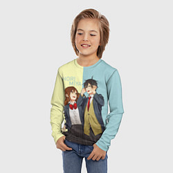 Лонгслив детский HoriMiya, цвет: 3D-принт — фото 2