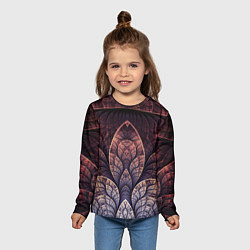 Лонгслив детский LOTUS, цвет: 3D-принт — фото 2