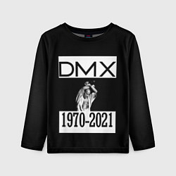 Лонгслив детский DMX 1970-2021, цвет: 3D-принт
