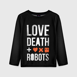 Лонгслив детский Love Death Robots, цвет: 3D-принт