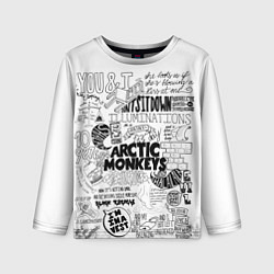 Детский лонгслив Arctic Monkeys