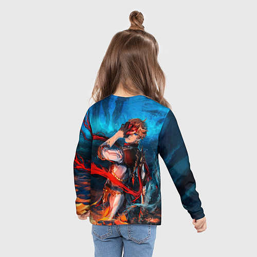 Детский лонгслив Tartaglia art / 3D-принт – фото 6