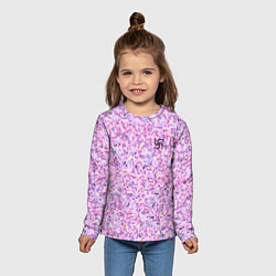 Лонгслив детский Абстракция, цвет: 3D-принт — фото 2