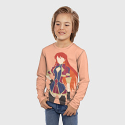 Лонгслив детский Селезия Юпитилия, цвет: 3D-принт — фото 2